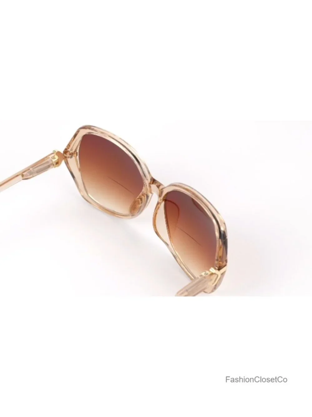 Bifocal Reading Sunglasses for Women, Oversized Sun Readers with Spring Hinges,